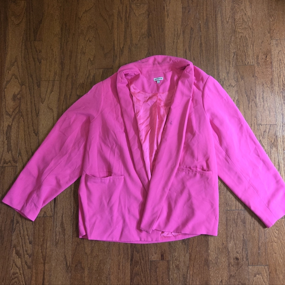 Part & Parcel | Hot Pink Blazer, Sz. 3X - READ!